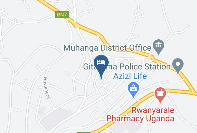 Muhanga - Splendid Hotel Maps