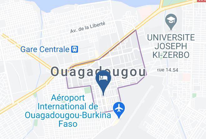 Kadiogo - Splendid Hotel Maps