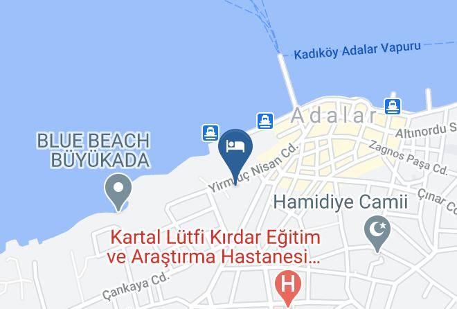 Adalar - Buyukada Splendid Palace Hotel Maps