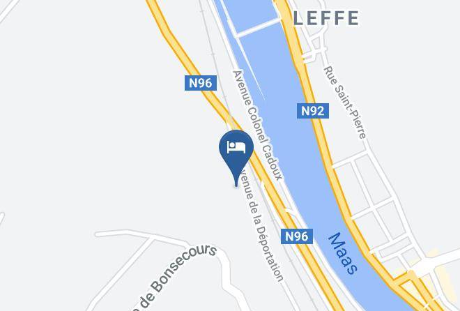 Splendid Palace Dinant Map