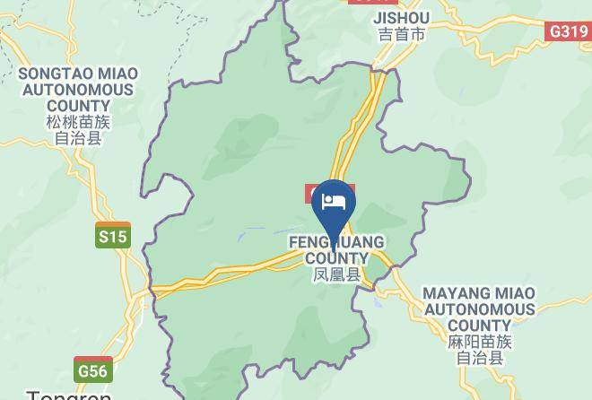 Xiangxi Aut Prefecture - Splendid Phoenix International Hotel Phoenix Maps