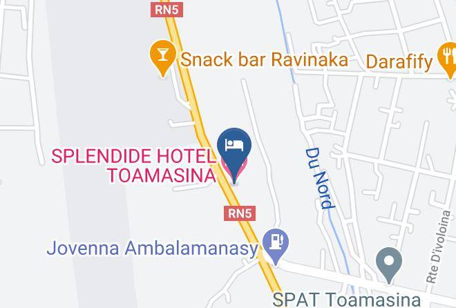 Toamasina I - Splendide Hotel Toamasina Maps