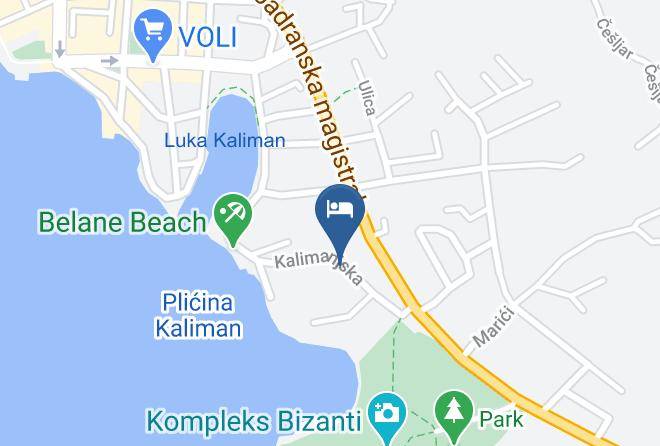 Tivat - Hotel Splendido Mb Maps