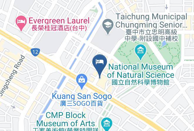 West District - Splendor Hotel Taichung Maps