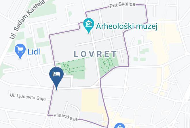 Split - Split Accommodation Maps