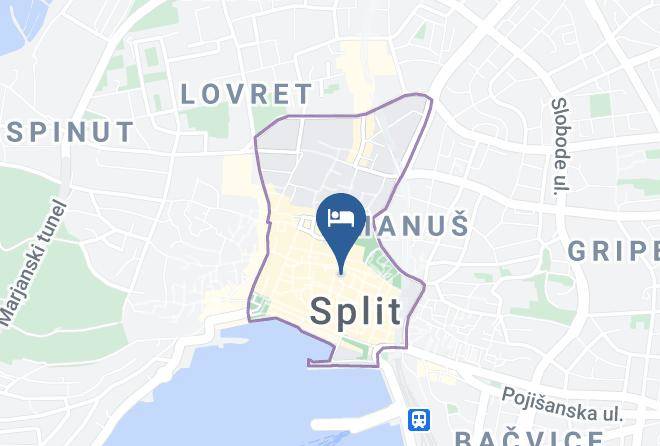 Split - Split City Old Town Collection Maps