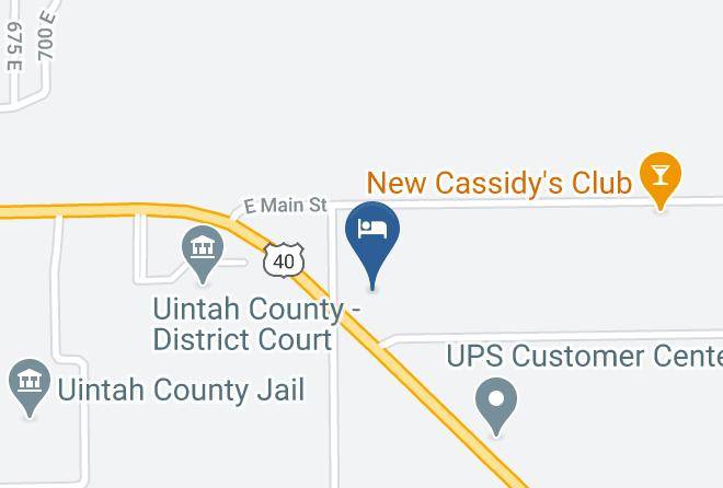 Uintah - Split Mountain Motel Maps