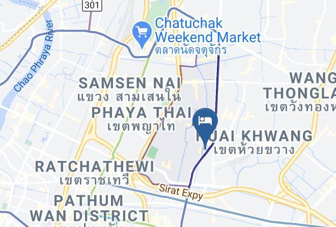Huai Khwang - Spn Place Ratchada Maps
