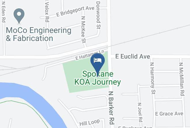 Spokane - Spokane Koa Journey Maps