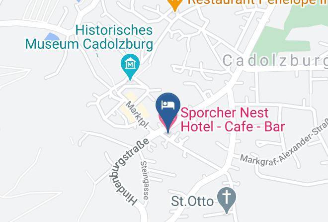 Furth - Sporcher Nest Hotel Cafe Bar Maps