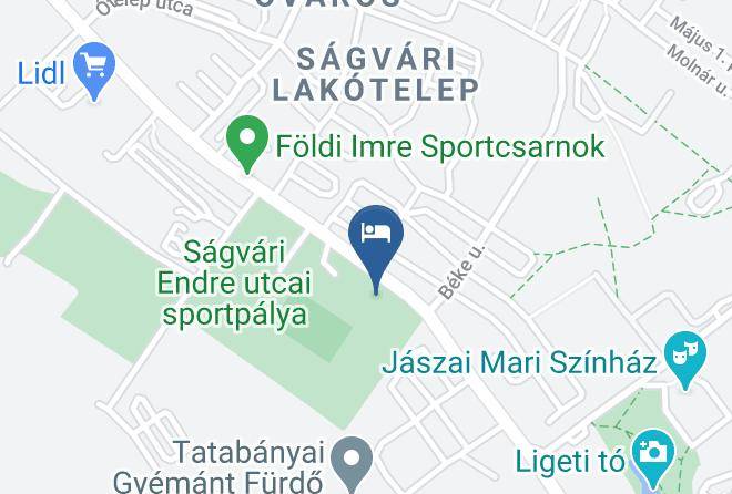 Tatabanya - Sport Etterem Maps