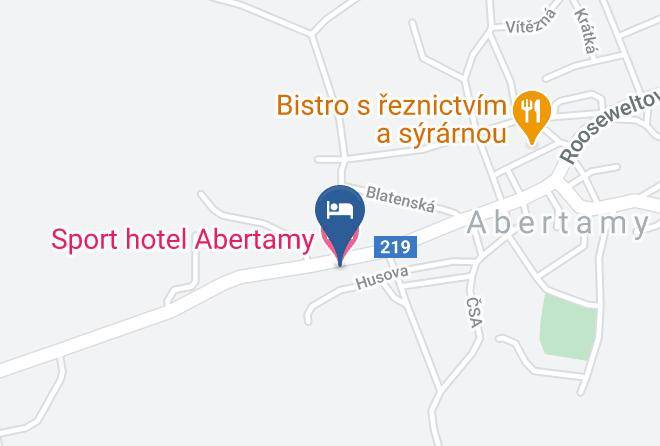 Carlsbad - Sport Hotel Abertamy Maps