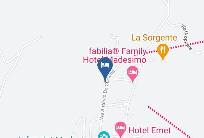 Sondrio - Sport Hotel Alpina Maps