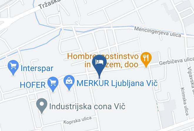 Ljubljana - Sport Hotel Maps