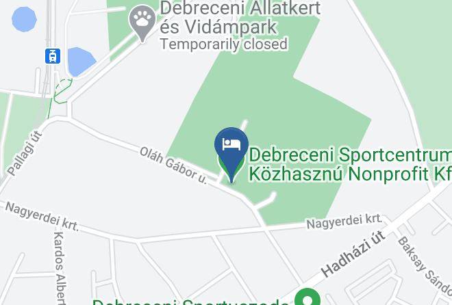 Debrecen - Sport Hotel Debrecen Maps
