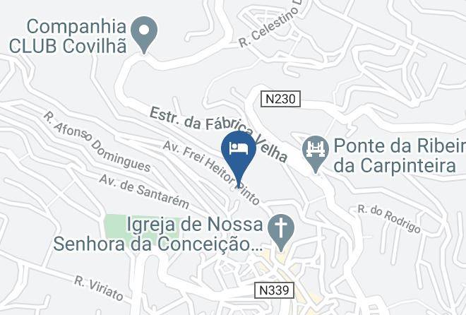 Covilha - Sport Hotel Gym + Spa Maps