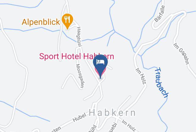 Interlaken Oberhasli - Sport Hotel Habkern Maps