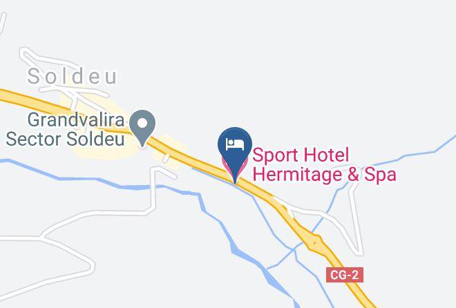 Canillo - Sport Hotel Hermitage & Spa Maps