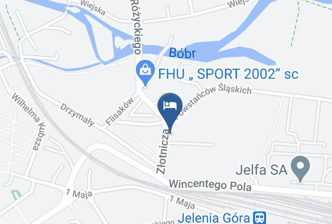 Jelenia Gora - Sport Hotel Maps