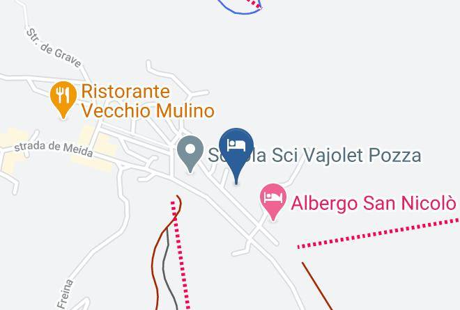 Trento - Sport Hotel Majare Maps