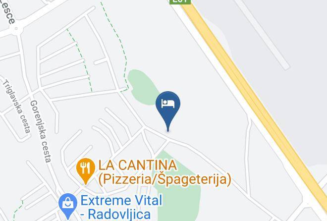 Radovljica - Sport Hotel Manca Maps
