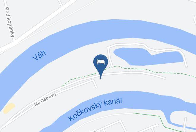Trencin - Sport Hotel Ostrov Maps