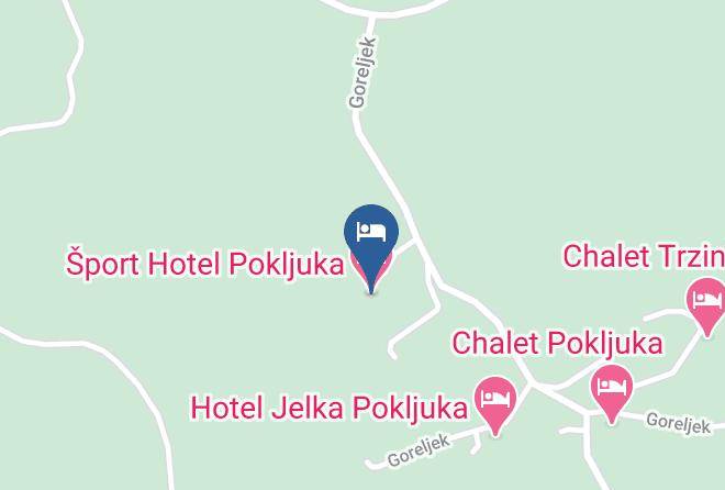 Bohinjska Bistrica - Sport Hotel Pokljuka Maps