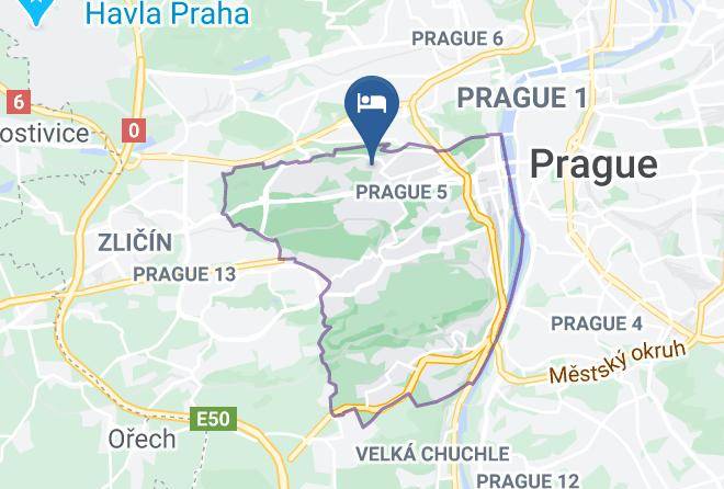 Prague - Prague Sport Hotel Maps