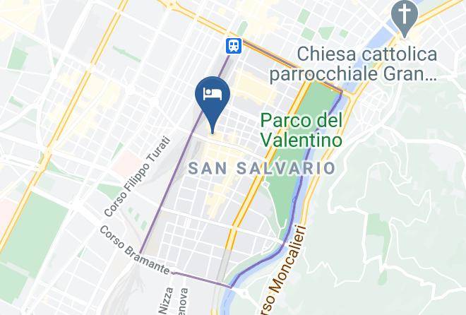 Turin - Sport Hotel Residence Maps