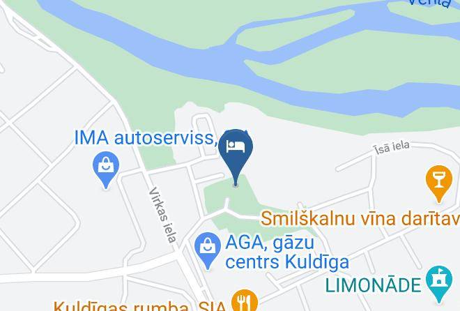 Kuldiga - Sport Hotel Virka Maps