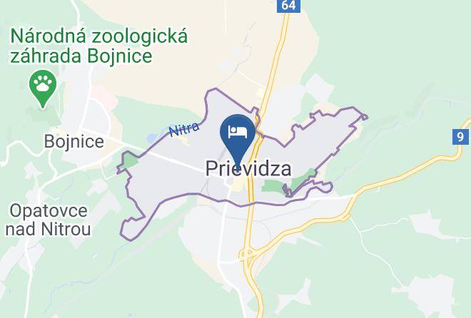 Prievidza - Sport Hoteling Spol S Ro Maps