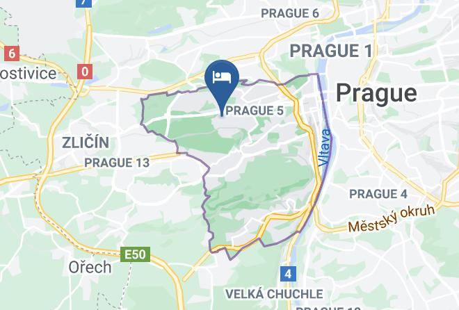 Prague - Sport Penzion Cibulka Maps