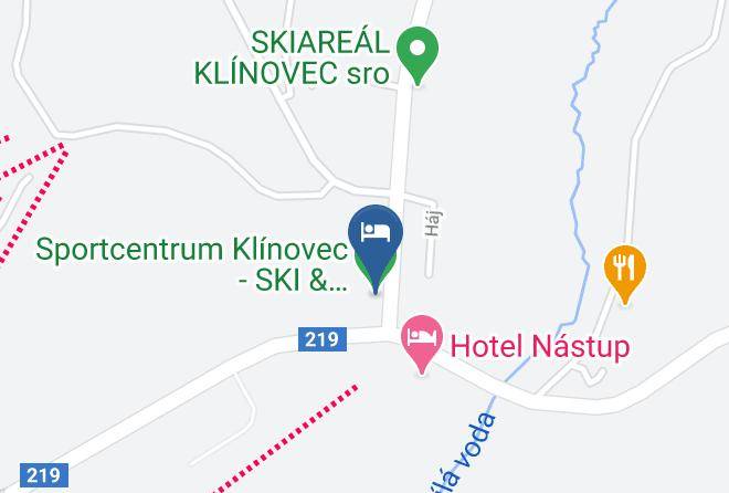 Chomutov - Sportcentrum Klinovec Maps