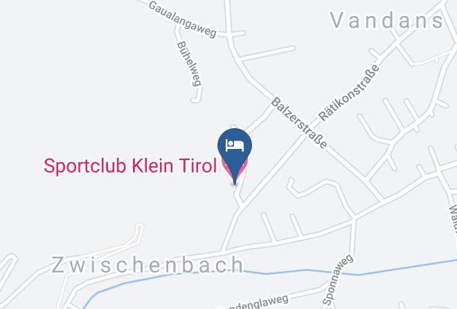 Sportclub Klein Tirol Map