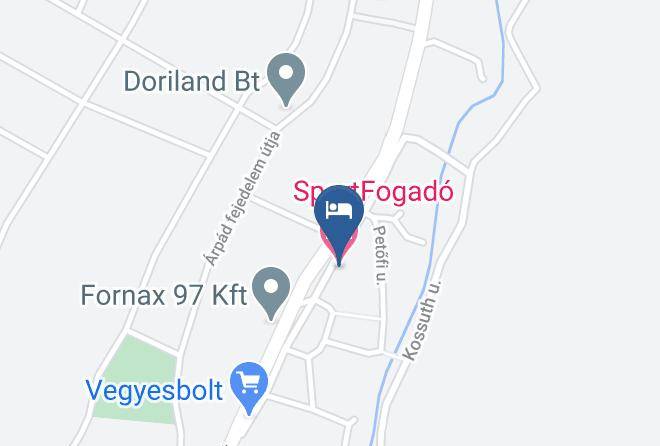 Kemence - Sportfogado Maps