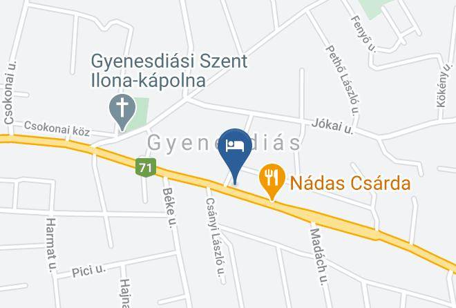 Gyenesdias - Sporthaz Maps