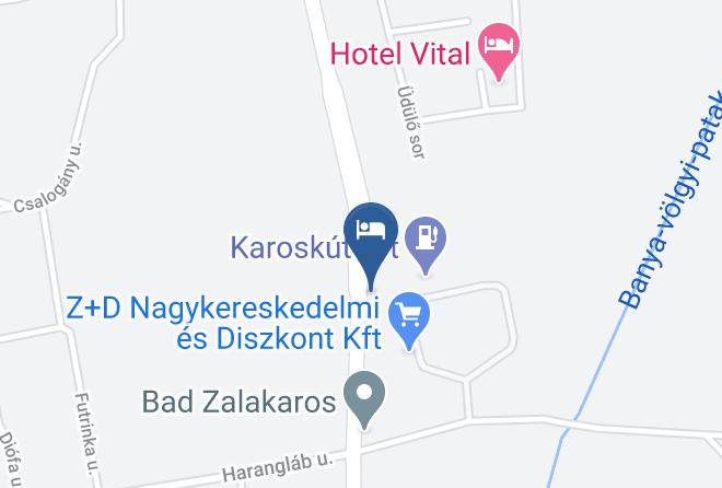 Zalakaros - Sporthotel 2002 Kft Maps