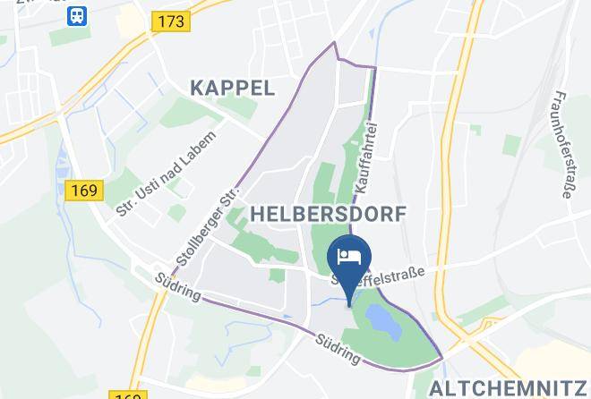Sporthotel Am Stadtpark Mapa - Saxony - Chemnitz