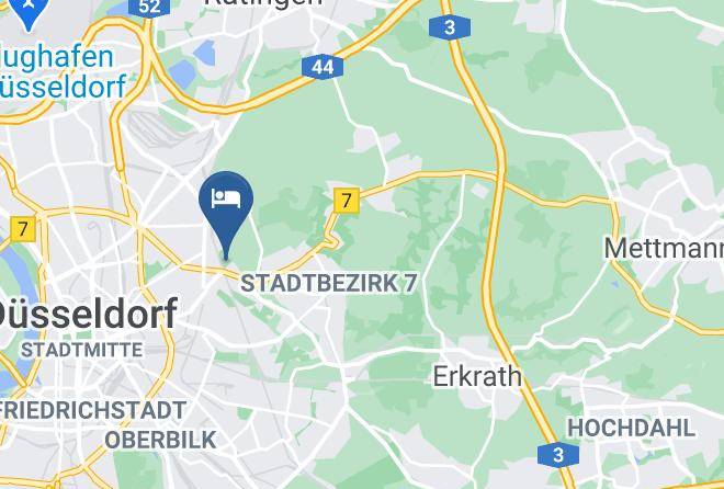 Dusseldorf - Sporthotel Borussia Dusseldorf Maps
