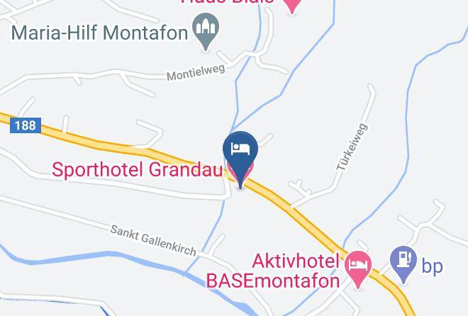 Bludenz - Sporthotel Grandau Maps