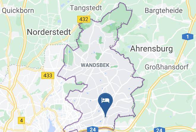 Stadt Hamburg - Sporthotel Hamburg By Jufa Hotels Maps