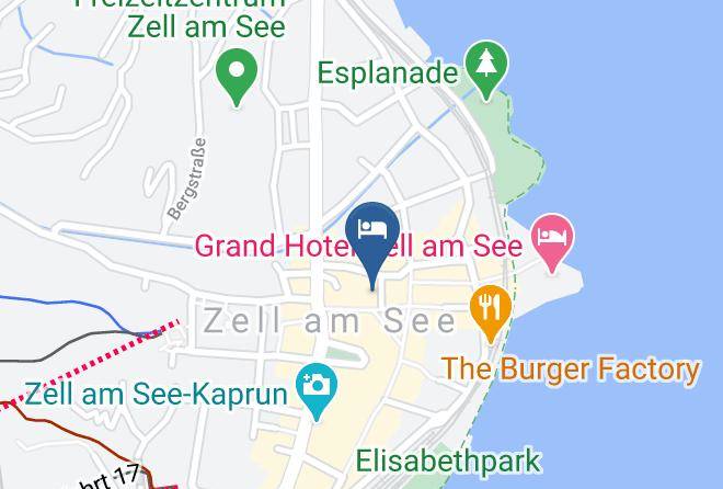 Zell Am See - Sporthotel Lebzelter Traditionelles Hotel & Gasthof Maps