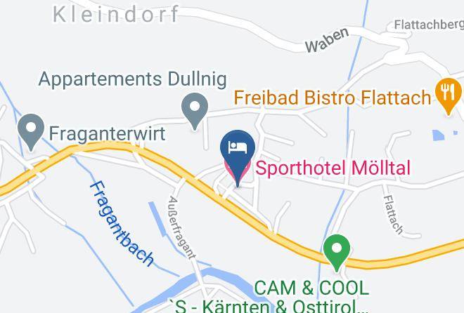 Spittal An Der Drau - Sporthotel Molltal Maps