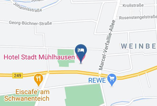 Unstrut Hainich Kreis - Hotel Stadt Muhlhausen Maps