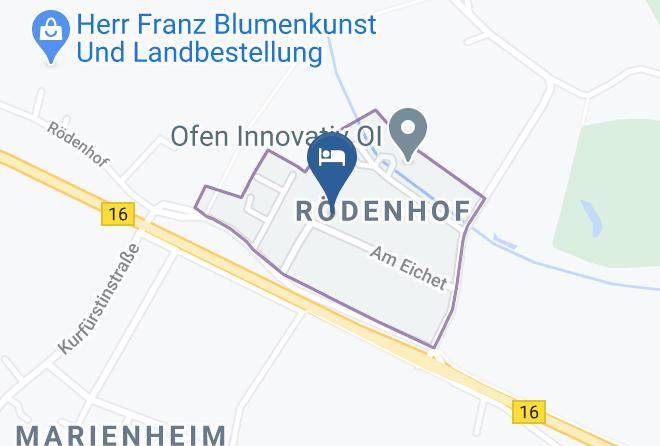 Sporthotel Neuburg Rodenhof Map