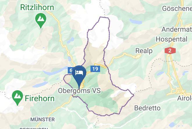 Goms - Sporthotel Oberwald Maps