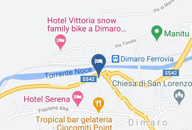Trento - Sporthotel Rosatti Maps