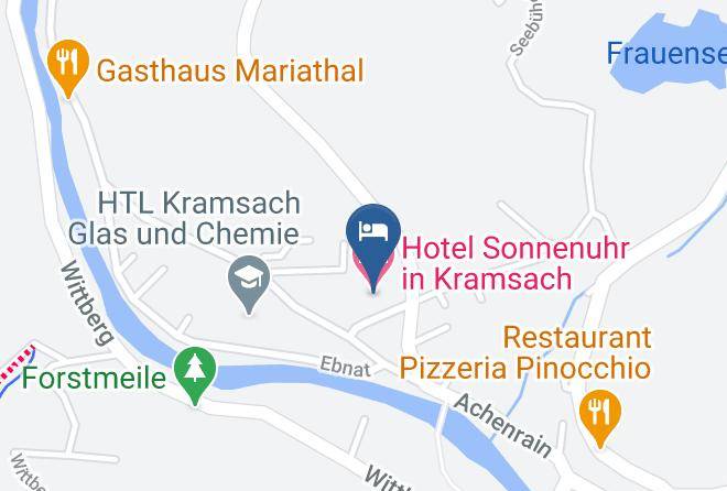 Kufstein - Hotel Sonnenuhr In Kramsach Maps