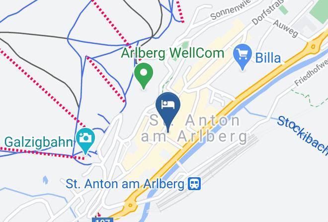 Landeck - Sporthotel St Anton Maps