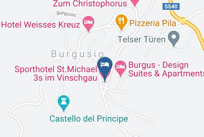 Bolzano - Sporthotel St Michael 3s Im Vinschgau Maps